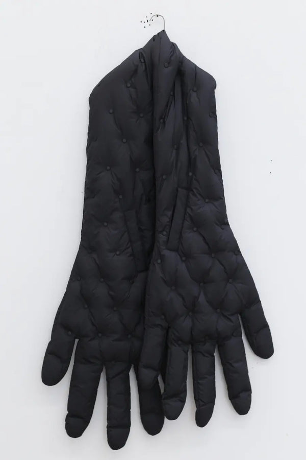 CHENPENG Lover's Embrace Down Scarf CP19AWA003 Black